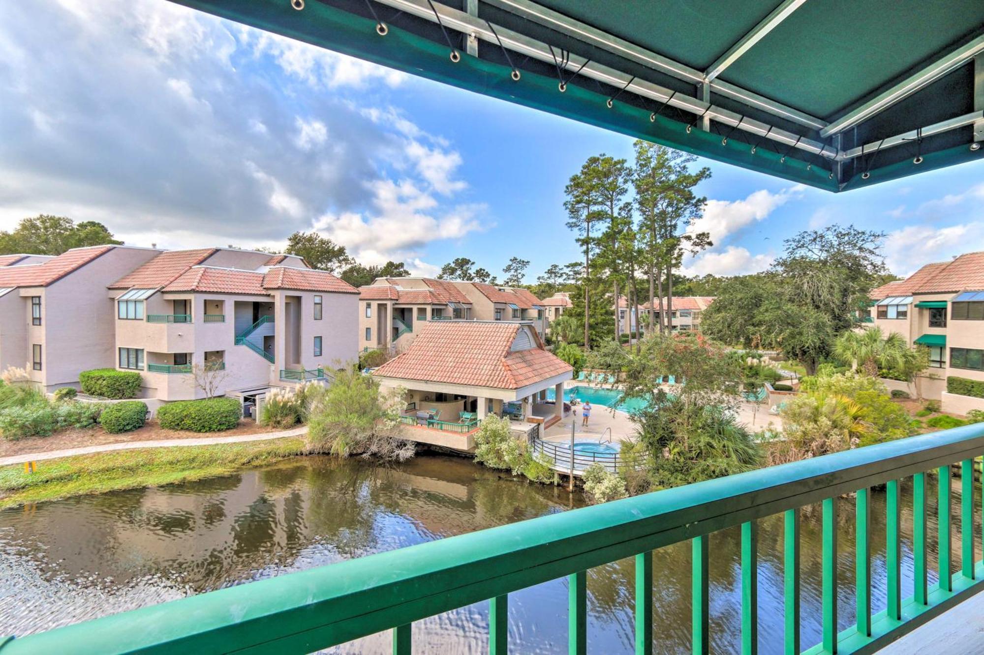 2 Mi To Beach Dog-Friendly Hilton Head Condo! Hilton Head Island Dış mekan fotoğraf